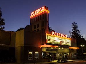 fairfax theater showtimes.